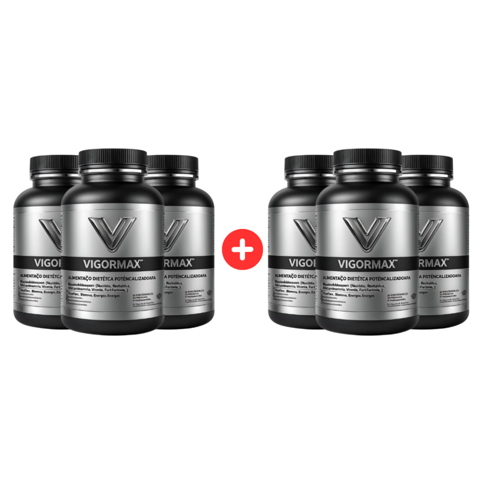 VigorMax - 3 Botellas + 3 Gratis
