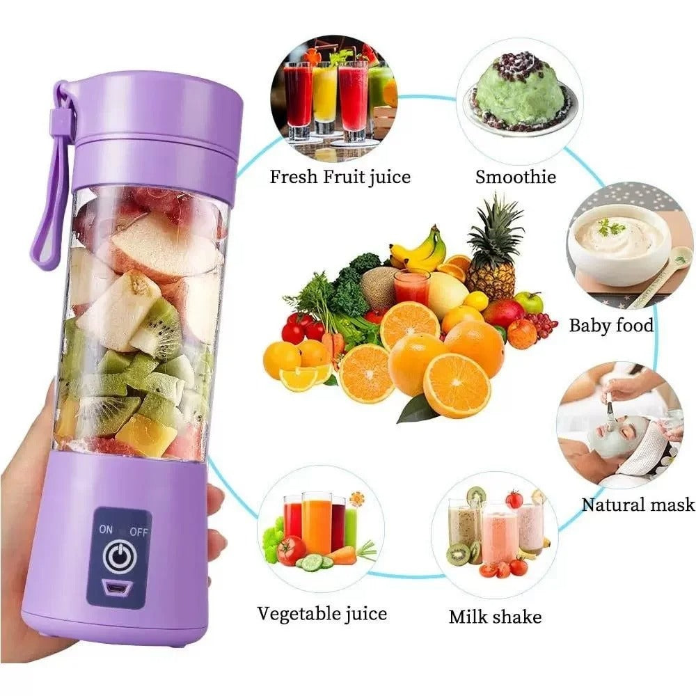 Mini licuadora portátil recargable: nutrición y comodidad dondequiera que estés
