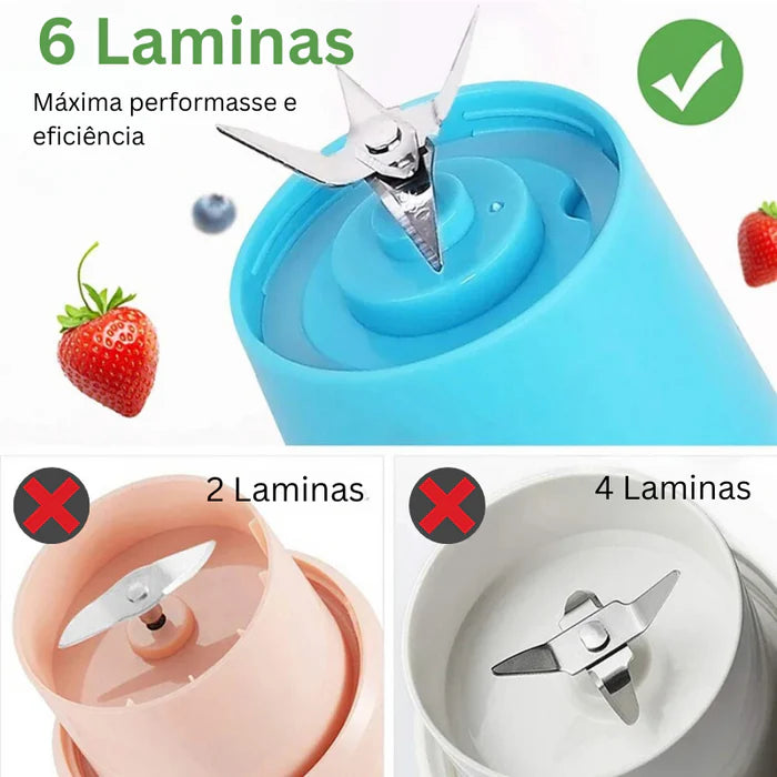 Mini licuadora portátil recargable: nutrición y comodidad dondequiera que estés